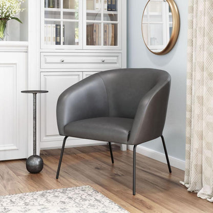Quinten Steel Frame Accent Chair