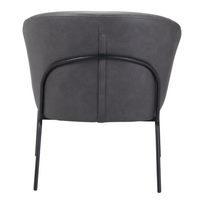 Quinten Steel Frame Accent Chair