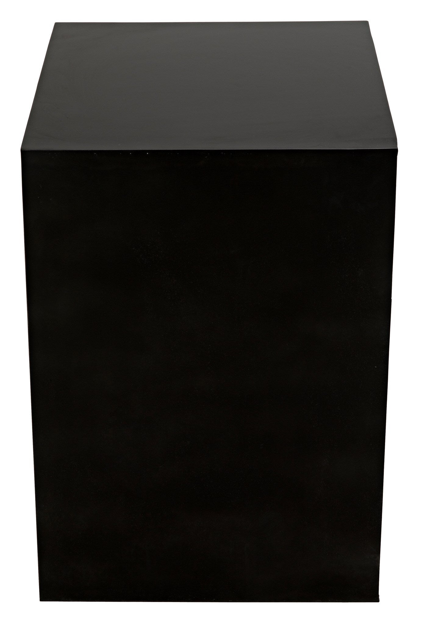 Quintin Black Steel Rectangle Side Table-Side Tables-Noir-Sideboards and Things