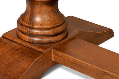 Lionisio Trestle Wood Dining Table