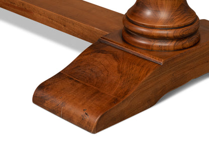 Lionisio Trestle Wood Dining Table