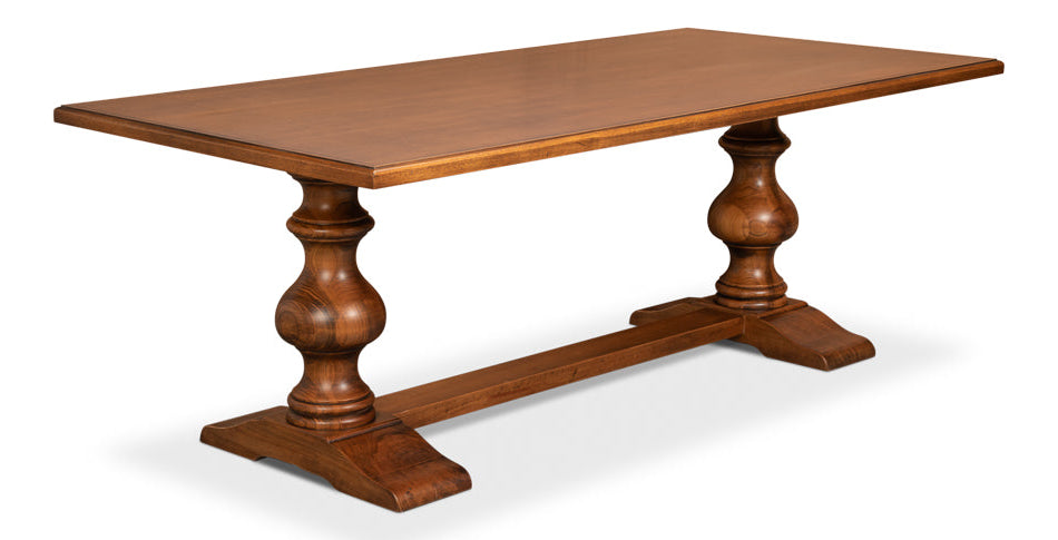 Lionisio Trestle Wood Dining Table