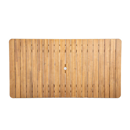 LH Home Riviera Wooden Outdoor Dining Table