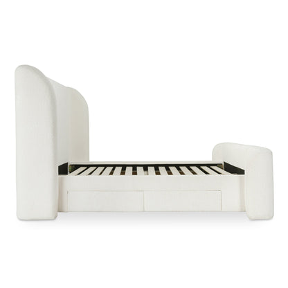 Sophia Wood White Bed