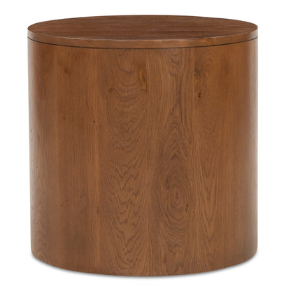 Theo Wood Two Drawer Nightstand