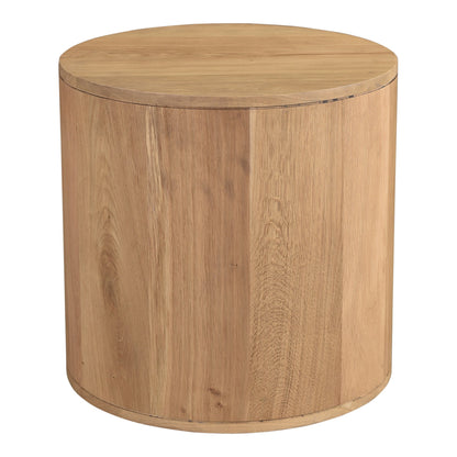 Theo Wood Two Drawer Nightstand