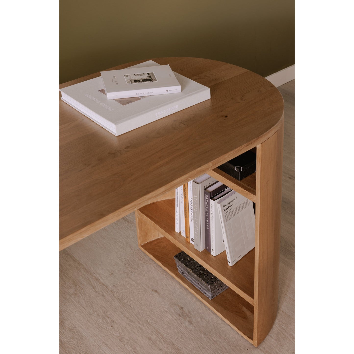 Theo Natural Wood Desk