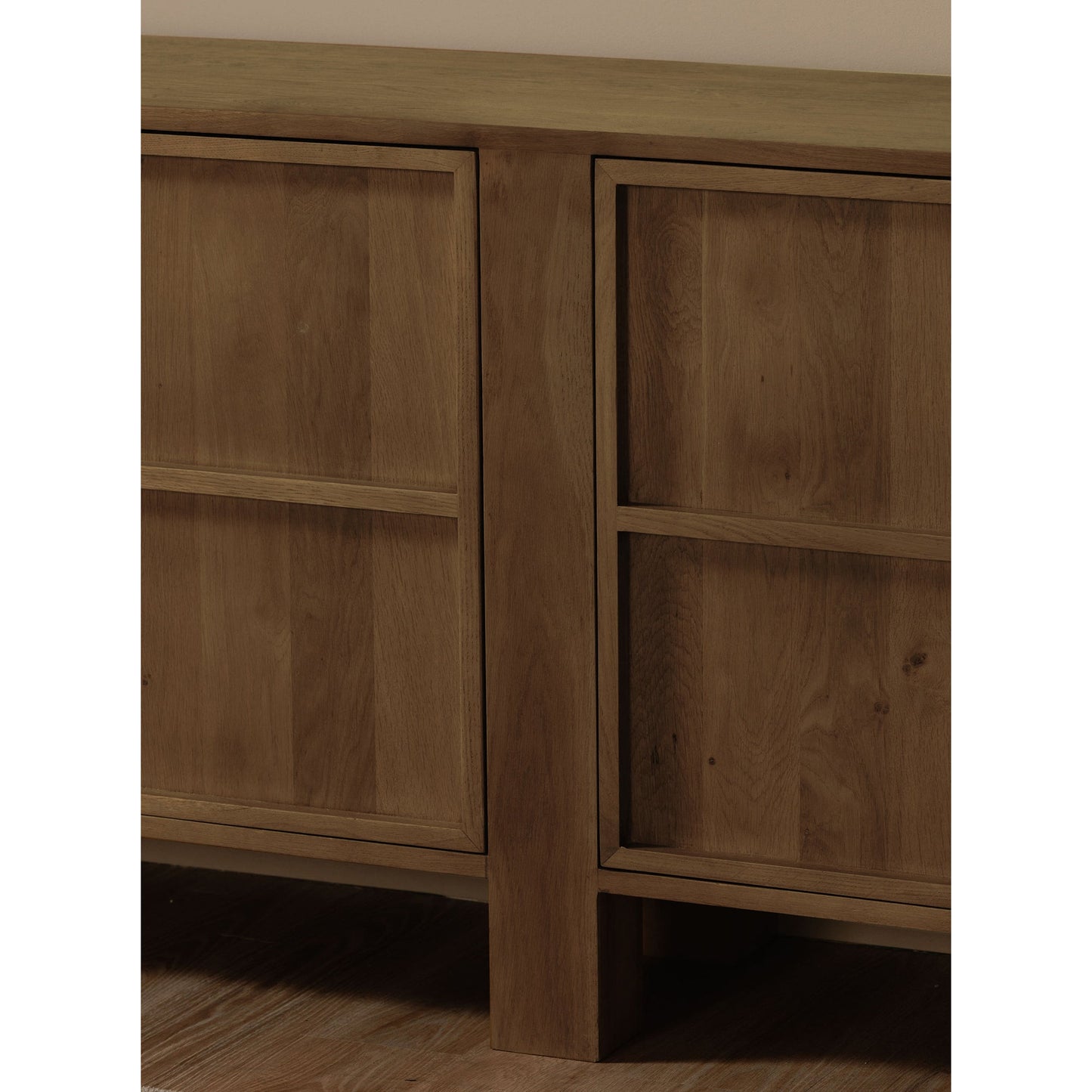 Henley Brown Solid Oak Ample Storage Sideboard