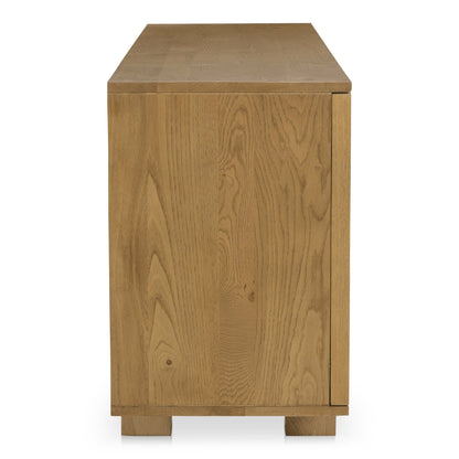 Henley Brown Solid Oak Ample Storage Sideboard