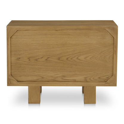 Henley Brown Solid Oak Drawer Nightstand