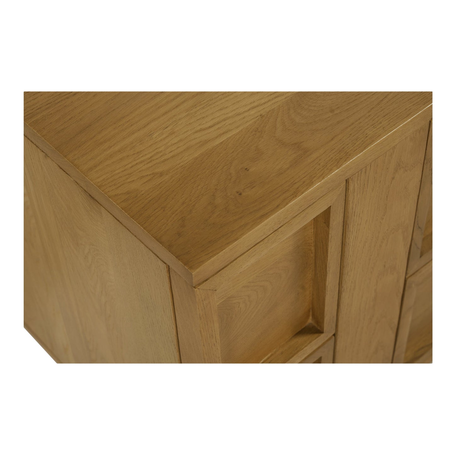 Henley Brown Solid Oak Drawer Nightstand