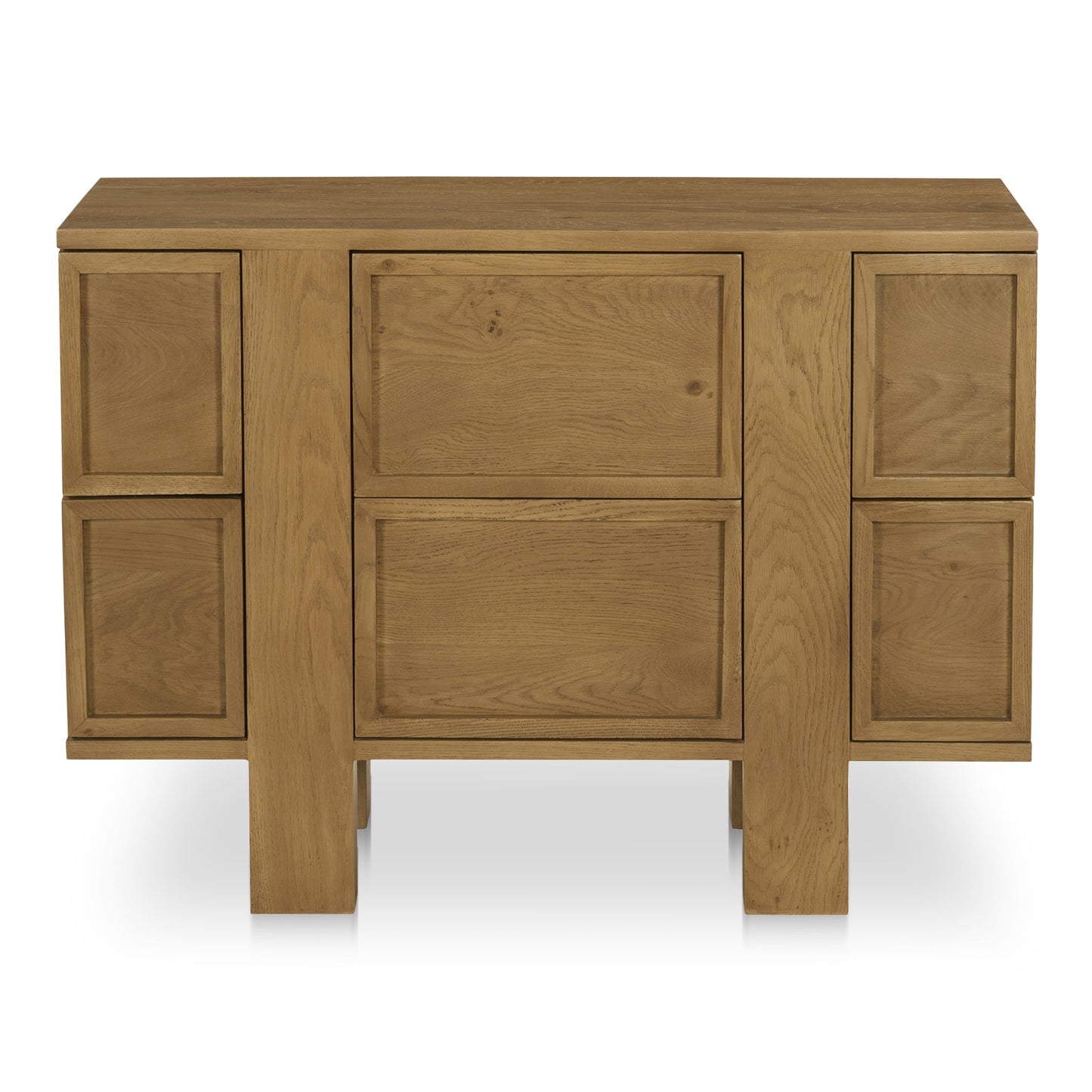 Henley Brown Solid Oak Drawer Nightstand
