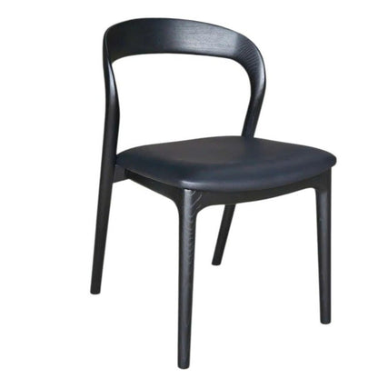 LH Home Rotondo Leather Armless Dining Chair