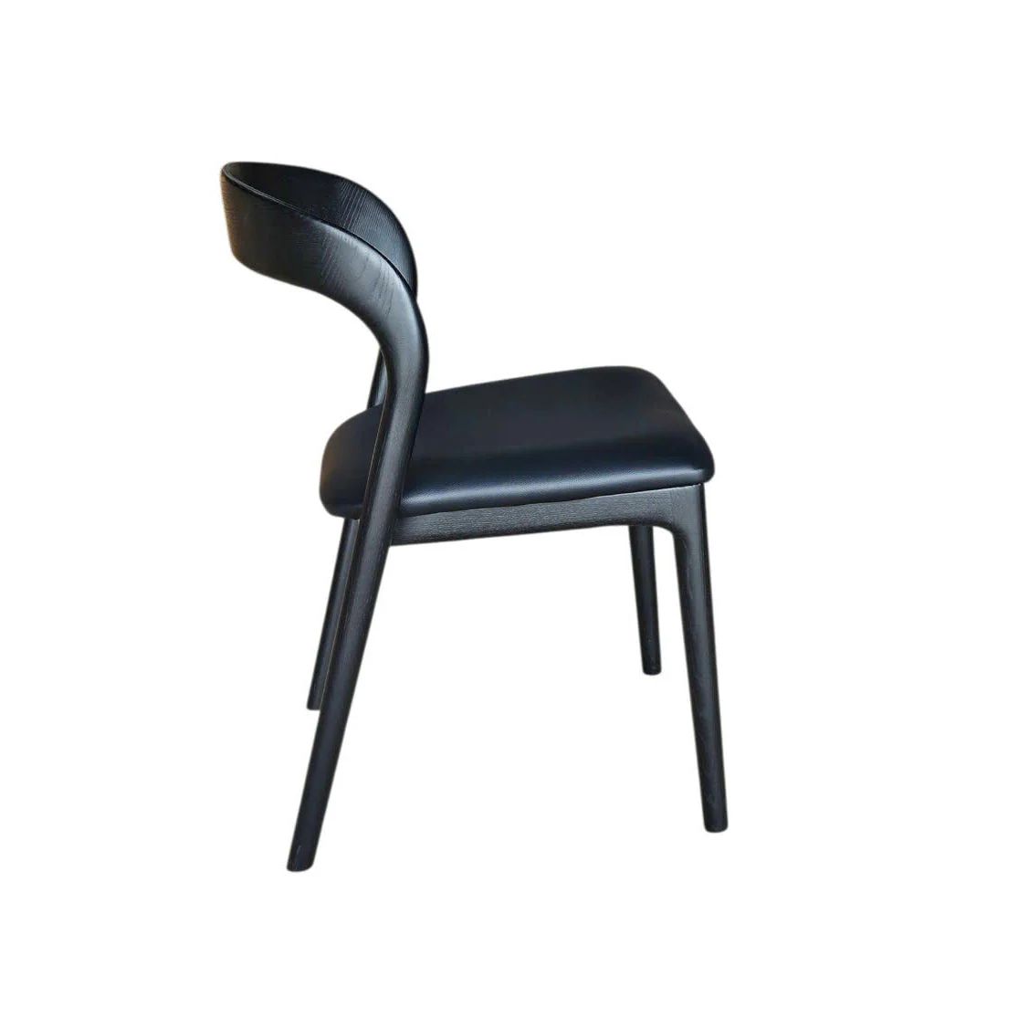 LH Home Rotondo Leather Armless Dining Chair
