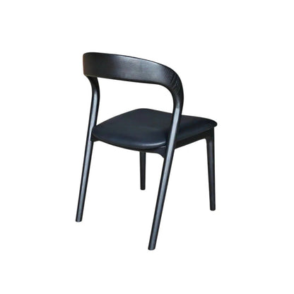 LH Home Rotondo Leather Armless Dining Chair