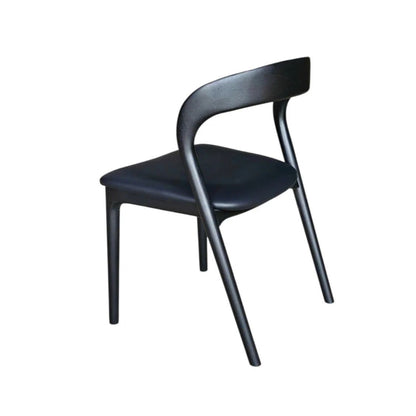 LH Home Rotondo Leather Armless Dining Chair
