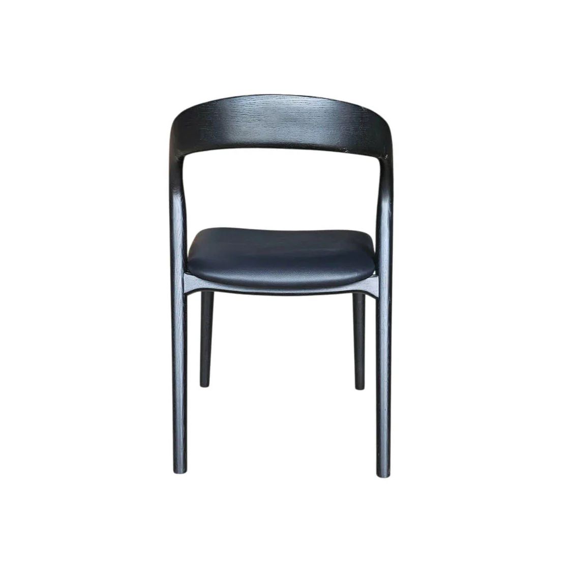 LH Home Rotondo Leather Armless Dining Chair