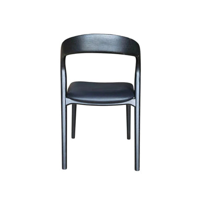 LH Home Rotondo Leather Armless Dining Chair