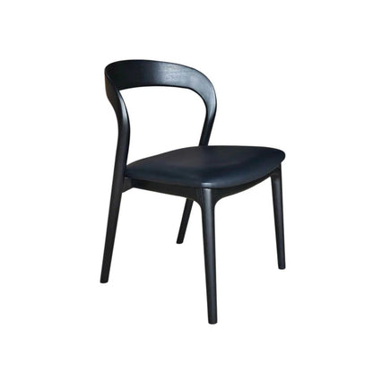 LH Home Rotondo Leather Armless Dining Chair