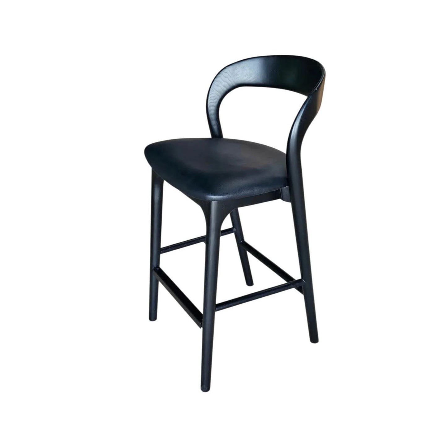 LH Home Rotondo Leather Counter Stool