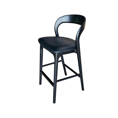 LH Home Rotondo Leather Counter Stool