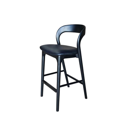 LH Home Rotondo Leather Counter Stool