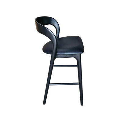 LH Home Rotondo Leather Counter Stool