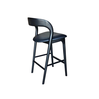 LH Home Rotondo Leather Counter Stool