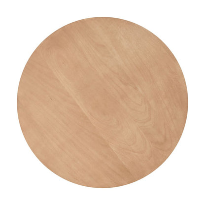 Zuo Modern Radiant Natural Wooden Round Side Table