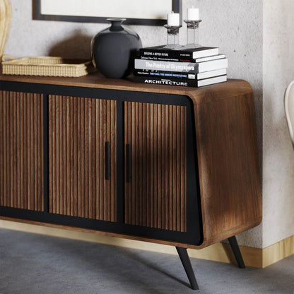 LH Home Railtown Four Doors Wood Sideboard