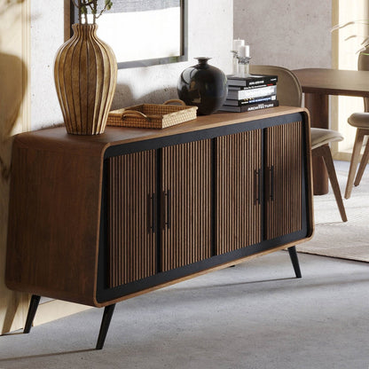 LH Home Railtown Four Doors Wood Sideboard