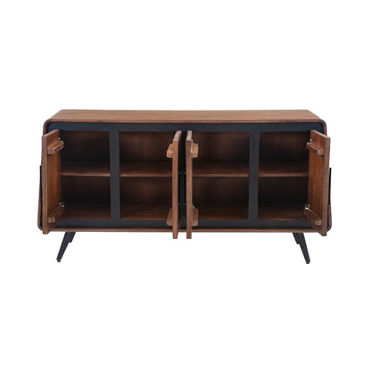 LH Home Railtown Four Doors Wood Sideboard