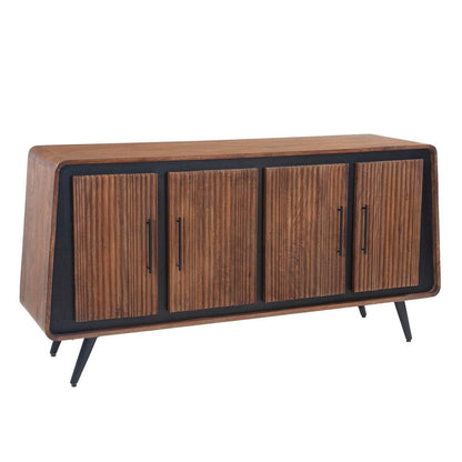 LH Home Railtown Four Doors Wood Sideboard