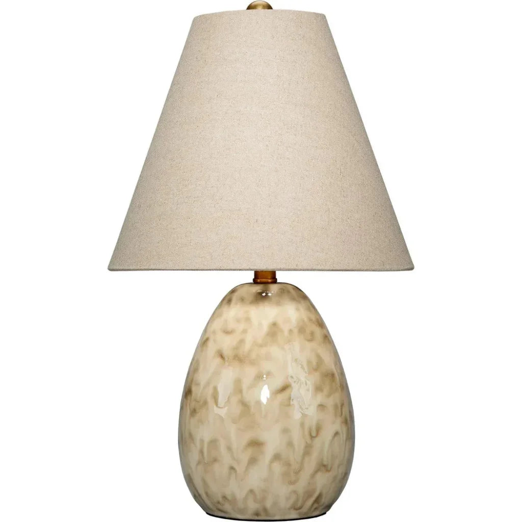 Jamie Young Raindrop Ceramic Elegant Designed Table Lamp