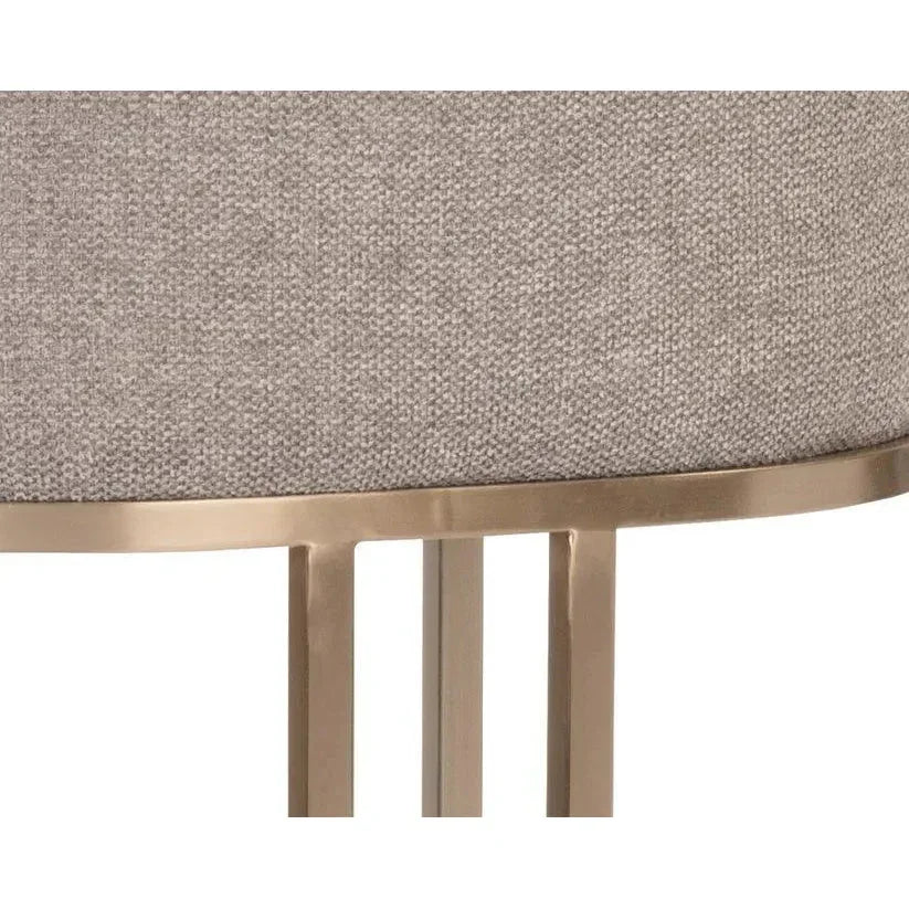 SUNPAN Rayla Fabric Armless Dining Chair