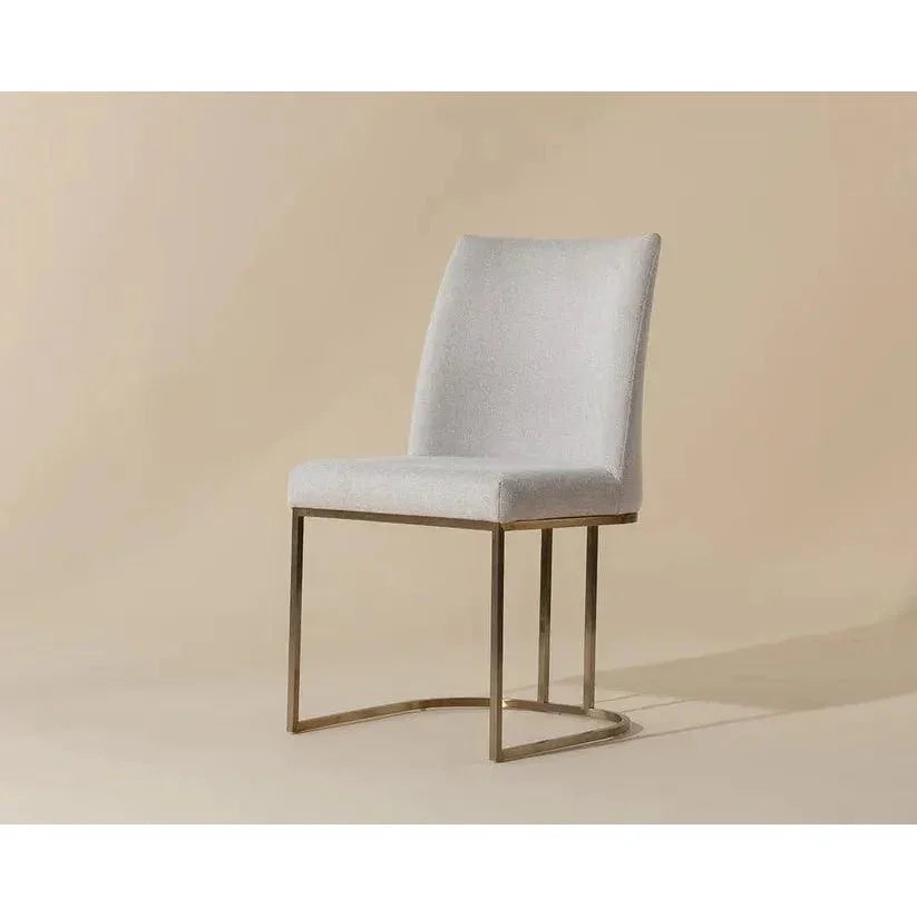 SUNPAN Rayla Fabric Armless Dining Chair