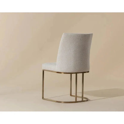 SUNPAN Rayla Fabric Armless Dining Chair
