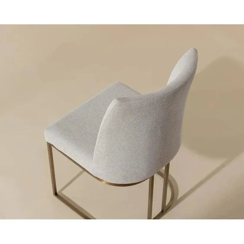 SUNPAN Rayla Fabric Armless Dining Chair