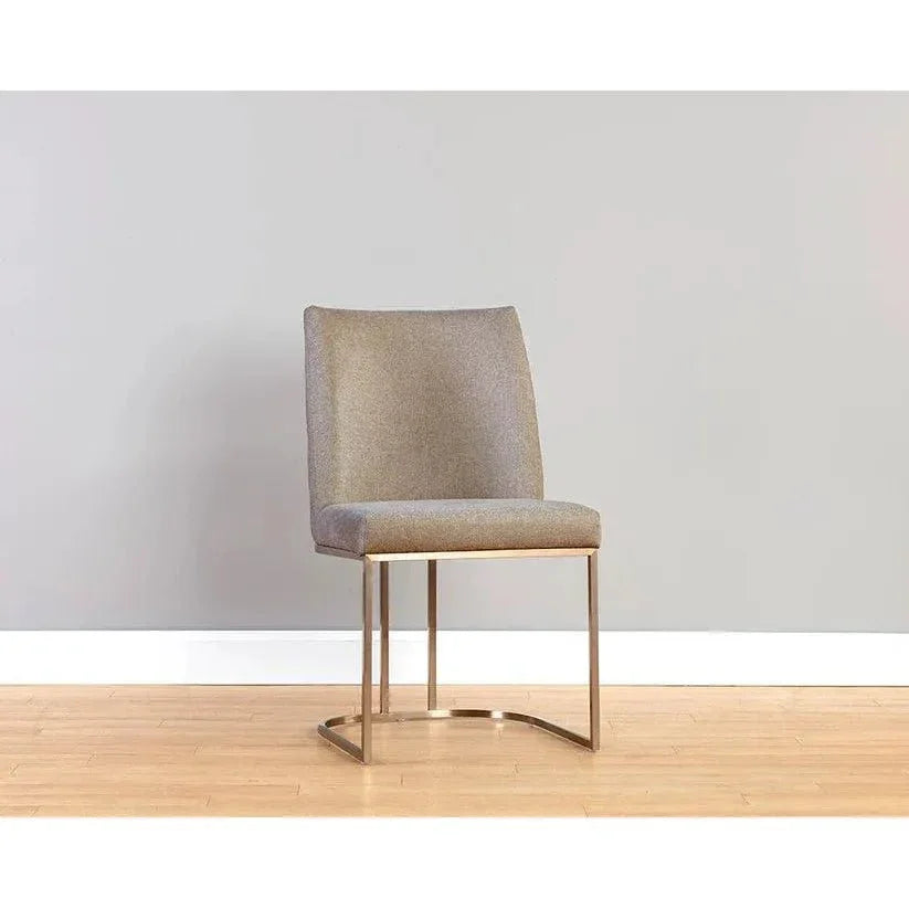 SUNPAN Rayla Fabric Armless Dining Chair