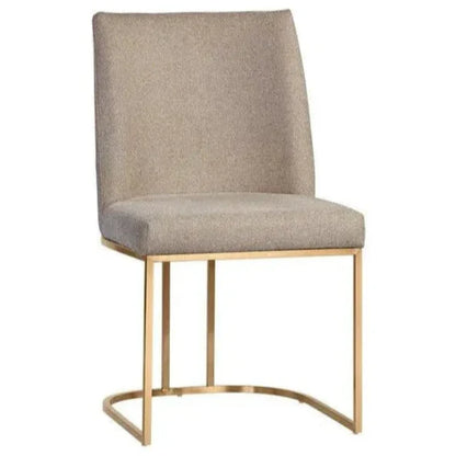 SUNPAN Rayla Fabric Armless Dining Chair