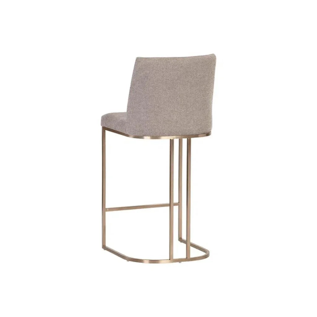 Rayla Fabric Counter Stool - LOOMLAN - SUNPAN - Counter Stools