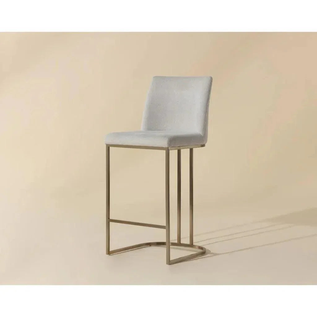 Rayla Fabric Counter Stool - LOOMLAN - SUNPAN - Counter Stools