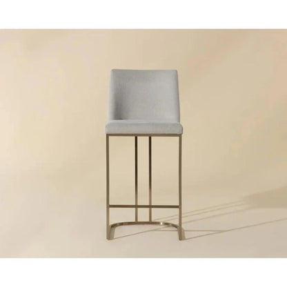 Rayla Fabric Counter Stool - LOOMLAN - SUNPAN - Counter Stools