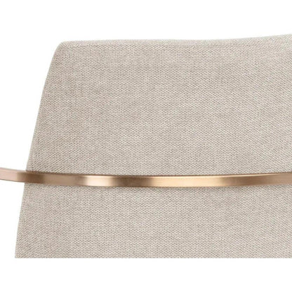 Rayla Beige Dining Chair - LOOMLAN - SUNPAN - Dining Chairs