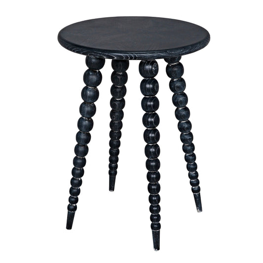 Rebbeca Side Table-Side Tables-Noir-Sideboards and Things