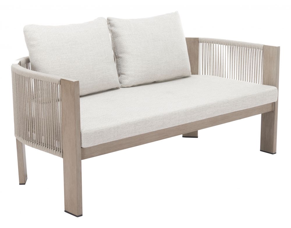 Zuo Modern Rebel Olefin Fabric Outdoor Sofa
