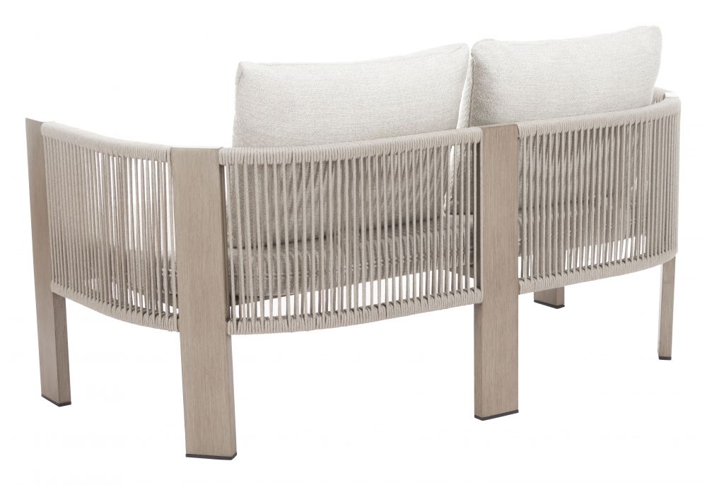 Zuo Modern Rebel Olefin Fabric Outdoor Sofa