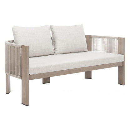 Zuo Modern Rebel Olefin Fabric Outdoor Sofa