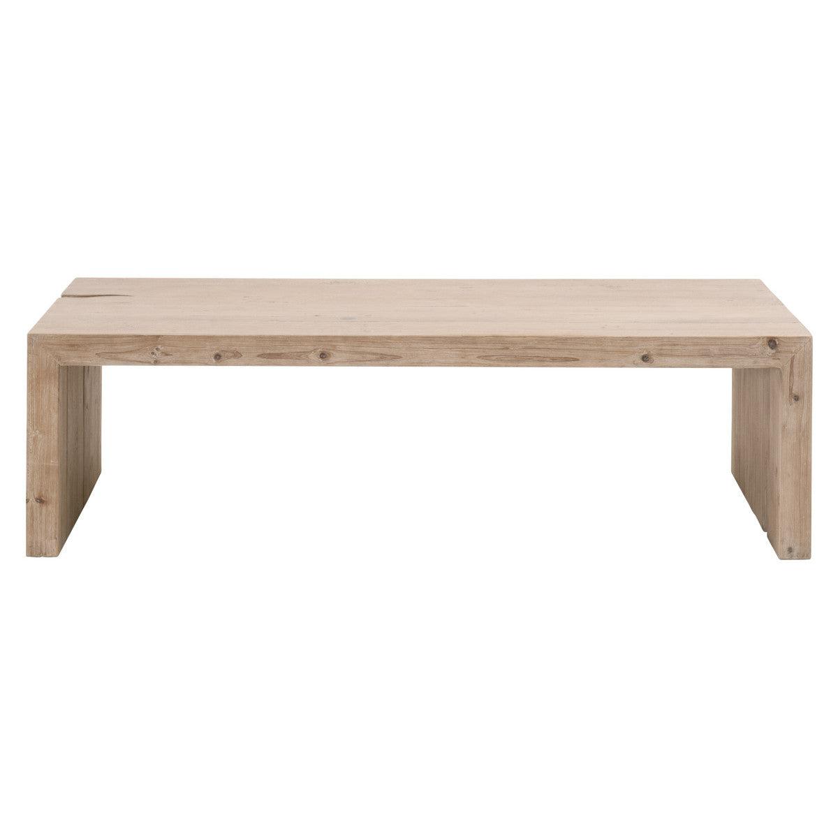 Reclaimed Wood Rectangle Coffee Table Sustainable Furniture Coffee Tables Sideboards and Things By Essentials For Living