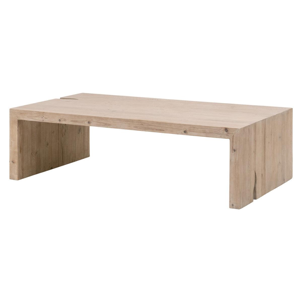 Reclaimed Wood Rectangle Coffee Table Sustainable Furniture Coffee Tables Sideboards and Things By Essentials For Living